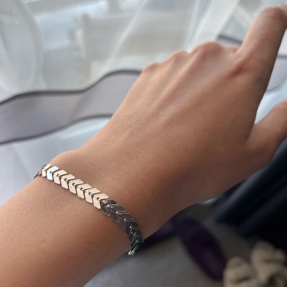 Silver bracelet